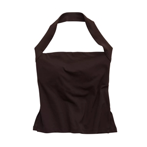 Top Corto Elegante para Mujer, 100% Algodón Jersey, Transpirable, Cuello Halter, Estilo Informal para Festivales de Verano, Fiestas en Clubes - Product Image 3