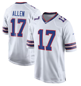 Áo đấu Buffalo New Jersey dành cho nam # 17 Josh Allen # 4 James Cook III # Áo đấu bóng bầu dục Mỹ Keon Coleman, quần áo thể thao, sẵn sàng giao hàng - Product Image 4