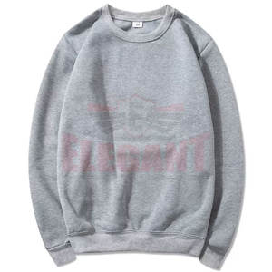 Sudadera de cuello redondo unisex con logotipo personalizado, sudaderas lisas en blanco, jersey de tejido polar más grueso multicolor, cuello redondo, logotipo impreso - Product Image 1