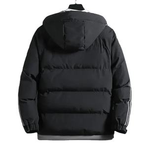 Cold Down Jackets for Men Heavy Padding Hooded Parkas Quilted Casual 2024 Hot New in External Clothes - Product Image 6