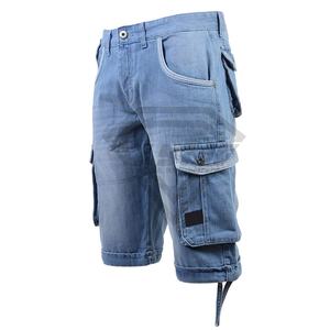 Vente en gros à bas prix Short en jean de bonne qualité grande taille pour hommes Derniers modèles Vêtements d'extérieur d'été Shorts en jean pour hommes à la mode - Product Image 6