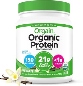 Proteína Vegana Orgánica en Polvo Orgain, Vainilla - 21 g de Proteína Vegetal 1.02 lb - Product Image 2