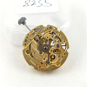 Movimiento mecánico automático esqueletizado Miyota 82S5 Japón 21 joyas, piezas de reloj con segunda pequeña y corazón abierto para micromarcas OEM - Product Image 1