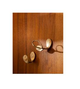 Luxurious ethnic design brass wall hooks for exquisite interior decor and practical use in <b>compact</b> spaces - Product Image 2