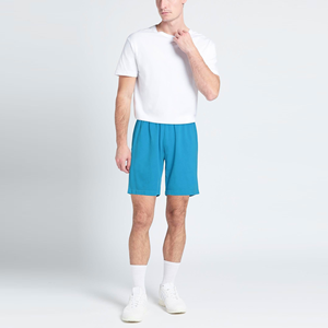 Venta al por mayor de pantalones cortos deportivos hechos en Pakistán para adultos para fútbol, parque de fútbol, gimnasio, entrenamiento y correr, pantalones cortos deportivos para correr - Product Image 2