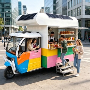 Carrito de Comida Móvil <span class=keywords><strong>Halo</strong></span> <span class=keywords><strong>Halo</strong></span> con Máquina de Hielo Raspado y Barra de Aderezos para la Venta de Especialidades de Postres Filipinos, Calidad Profesional - Product Image 3