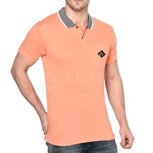 T-shirt Homme Slim Fit à Manches Courtes en Tissu Tricoté Polyester/Coton Séchage Rapide avec Broderie Personnalisée Logo Avant Longueur Standard - Product Image 1