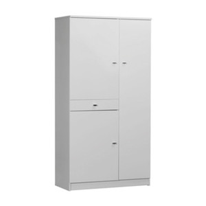 Mobile 3 Ante +1 Cassetto 77x34x147 Bianco Laccato 322tl - Product Image 1