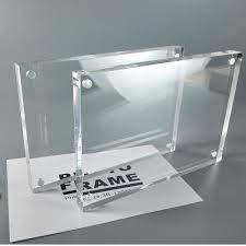 Modern Clear Acrylic Floating Picture <b>Frame</b> with Customizable Size & Color Durable for Home Office or <b>Gallery</b> Decoration - Product Image 6