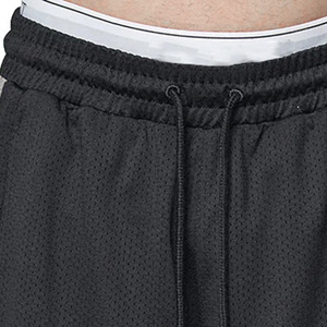 Shorts de sport décontractés pour hommes avec logo personnalisé, en maille tricotée, séchage rapide, respirants, pour le basketball, style streetwear, avec cordon de serrage - Product Image 3