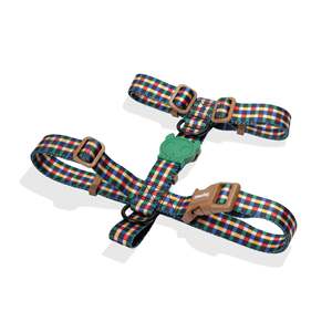 Travis Luxury <b>Dog</b> <b>Harnesses</b> Neoprene Nylon with Plaid Pattern Customizable Small/<b>Medium</b>/Large Sport Simple Style for <b>Dog</b> Walking - Product Image 1