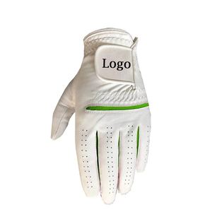 Guantes de golf de piel de oveja Smart Pick hechos a medida de cuero genuino OEM última alta calidad al por mayor All Weather Fit - Product Image 1