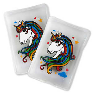 Juego de Calentadores de Manos Unicornio Luna, 2 Unidades, Eléctricos, con Función de Iluminación, Alimentación por Batería USB, Plástico Resistente para Uso Doméstico, Exterior y en Garaje - Product Image 1