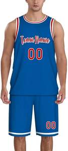 Maillots de basket-ball légers conçus sur mesure uniforme de couleur unie de haute qualité pour adultes Style unique et numéro de modèle-Nouveau - Product Image 2