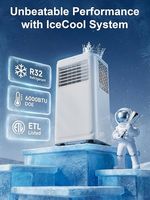 Nouveauté 2025, climatiseur mobile de haute qualité, portable, 9000 Btu, mini climatiseur portable pour la maison