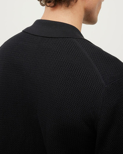 เสื้อสเวตเตอร์ถักแขนยาวสำหรับผู้ชายใส่สบายเสื้อกันหนาวลำลอง100% ผ้าฝ้ายเนื้อนุ่มปักโลโก้ - Product Image 2