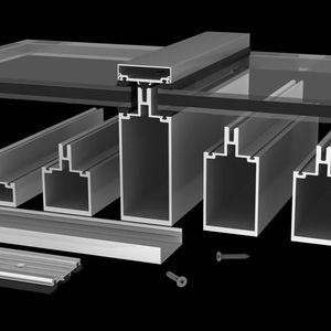 Profilés d'extrusion en aluminium à profil carré plat en alliage d'aluminium industriel, profilés décoratifs en T, modèle CNW Aluminium 160301 6063-T5 1% - Product Image 3