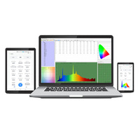 Spectromètre infrarouge portable HP330 HP330P Compteur de température de couleur portable pratique pour l'analyse de la lumière par spectromètre
