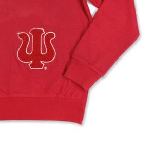 เสื้อมีฮู้ดและเสื้อกันหนาวสำหรับผู้หญิงและผู้ชายเสื้อสเวตเตอร์ปักโลโก้ด้านหน้าคอกลมผ้าฟลีซซับในโพลีเอสเตอร์/ คอตตอนและพี่น้อง - Product Image 6