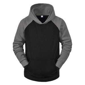 Chándal de lana de algodón de alta calidad para hombre, ropa deportiva con capucha de diseñador para entrenamiento de invierno, chándal de patrón sólido - Product Image 2
