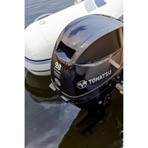 T o h a t s u 9.8 HP Tiller Moteur hors-bord MFS9.8C Authentique Original - Product Image 2