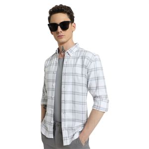 Camisa a cuadros de algodón 100% Premium para hombre, transpirable, duradera, abotonada con patrón de cuadros atemporal para uso informal y al aire libre - Product Image 5