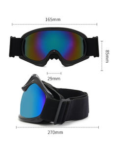 子供のオフロードオートバイ屋外乗馬耐衝撃性メガネスケートゴーグルスノーボードスキーゴーグルキッズユースティーンズ - Product Image 6