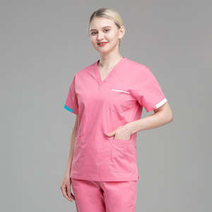 Uniformes de gommage médicaux Offre Spéciale ensembles d'uniformes d'infirmière de gommage pour hommes pour l'hôpital respirant et séchage rapide Service Oem sur mesure - Product Image 2