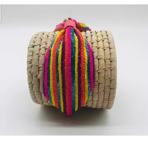 Diadema de Pelo con Bordado Multicolor 2025, Nueva, en Oferta, para Mujer, con Perlas, para Fiestas y Eventos Nocturnos, Producto de la Mejor Calidad - Product Image 2