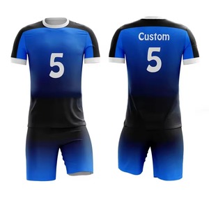 ชุดเสื้อทีมฟุตบอลเสื้อทีมแห้งเร็ว2024ออกแบบได้ตามต้องการรุ่นใหม่ล่าสุด - Product Image 5