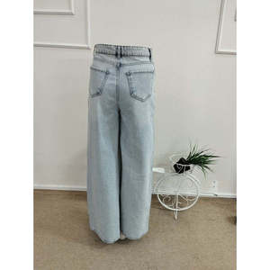 Pantalones Deportivos Kadin Yuksek Bel Genis Pacali, 38560 - Azul - Product Image 6