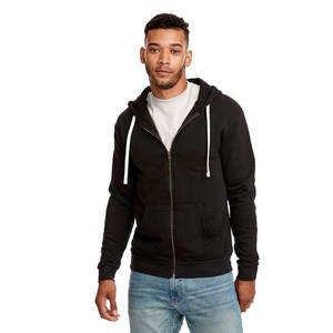 Royal Blue Unisex Santa Cruz Full Zip Hoodie Alta calidad Boxy Unisex Custom Men's Full Zip Up Hoodie - Product Image 6