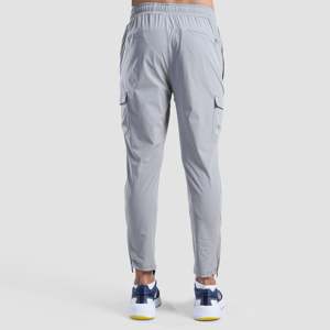 Pantalones Deportivos Personalizables con Logotipo, Ligeros, 100% Algodón, Color Gris Jaspeado, Talla XL, para Fitness/Deportes, Corte Recto, Lavado de Color - Product Image 2