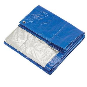 Lona Impermeable de Alta Calidad, Laminada con PE Azul Plateado, Estabilizada contra Rayos UV, en Varios Tamaños, para Protección en Obras de Construcción - Product Image 6