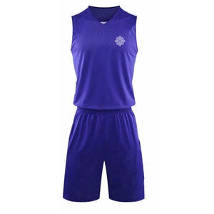 Uniforme de basket-ball à séchage rapide Ensembles de maillot de basket-ball de dernière conception Uniforme de basket-ball portable double face - Product Image 1