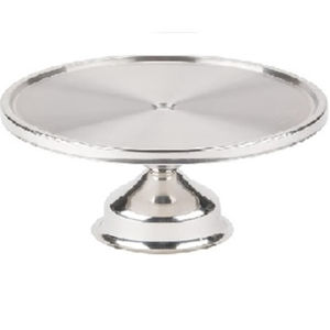 Soporte de Metal para servir pasteles, Decoración de mesa de cumpleaños y boda, Acabado niquelado - Product Image 1