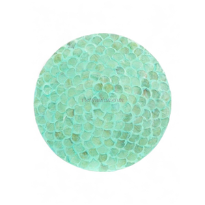 แผ่นรองจานสีเขียวมุกธรรมชาติโทนสีเอิร์ธโทน สำหรับสร้างบรรยากาศสงบในห้องรับประทานอาหาร จากเวียดนาม - Product Image 1