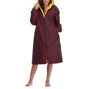 Parka de Natación Unisex de Alta Calidad para Jóvenes, con Capucha Larga, Forro de Algodón, Transpirable - Product Image 4