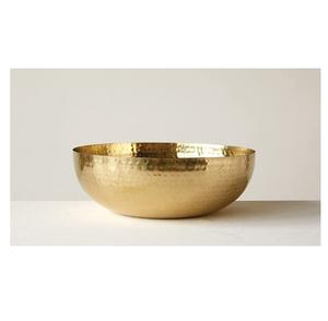 Bol de service vintage classique, bol à salade en aluminium du milieu du siècle, forme ronde, vaisselle décorative, bol en métal, design moderne - Product Image 2