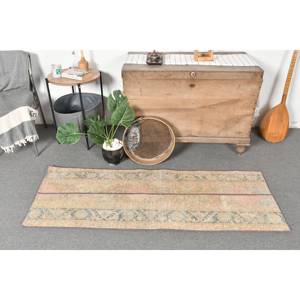 Tapis turc vintage 195 pieds carrés classique bohème marron vert Patchwork Design laine Latex Rectangle grande surface tapis de chambre 4m - Product Image 1