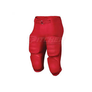 Conjunto de Uniforme de Fútbol Americano para Adultos, Talla Grande, Jersey de Manga Corta y Pantalones de Tela Transpirable para Entrenamiento - Product Image 3