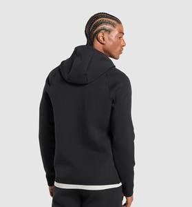 Sudadera con Capucha y Cremallera de Última Moda para Hombre, Estilo Urbano Invernal, Transpirable, de Forro Polar, Personalizable, Corte Ajustado, Comodidad Premium, Diseño Clásico - Product Image 5