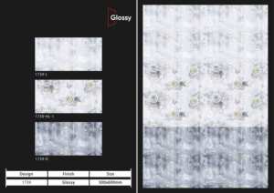 Carreaux muraux en céramique style urbain 300x600mm pour salle de bain et cuisine, finition brillante ou mate, surface sculptée effet sucre, design mural intérieur luxueux - Product Image 4