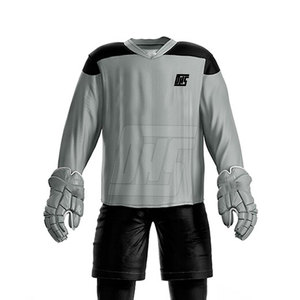 Tenue de hockey sur glace, maillot et pantalon à séchage rapide pour l'entraînement et les matchs, uniforme de hockey sur glace - Product Image 5