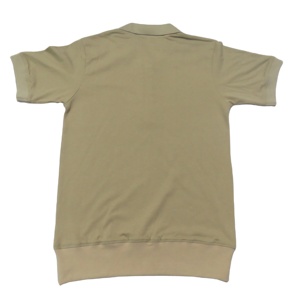Camiseta Casual para Hombre, al por Mayor, de Alta Calidad, Personalizada, 100% Algodón, Transpirable, Jersey de 240g, con Cierre y Estampado por Transferencia de Calor, Color Sólido - Product Image 6