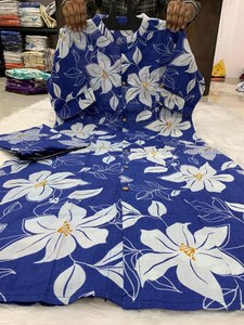 COLECCIÓN DE DISEÑADOR DHAMAKA DE VERANO Disfruta de tu verano con nuestro increíble conjunto de pantalones Kurti Elegante conjunto Kurti para este verano - Product Image 6