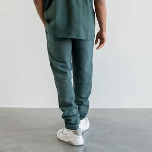 Unisex Oversized Cotton Fleece Sweatsuits Drop Shoulders 3D Design New Custom Logo Printed <b>Embroidery</b> Men's Tracksuits OEM <b>Set</b> - Product Image 5