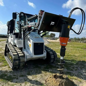 Retroexcavadora de cadenas diésel Hidromek HMK 62T para excavación de zanjas |   Retroexcavadora multifunción Hidromek 62T y cucharón de excavación - Product Image 1