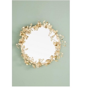 Factory Hot Selling Smart Bath <b>Mirror</b> Modern Luxury Wall Mounted Silver Round <b>Mirror</b> for Home Decor for Bathroom in Hotel House - Product Image 1