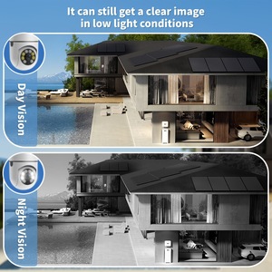 Cámara de Seguridad PTZ con Energía Solar, 12MP, Zoom 10x, WiFi, para Exteriores, IP66 Impermeable - Product Image 4